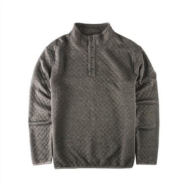 Pullover bouton kalite siperyè Gason an